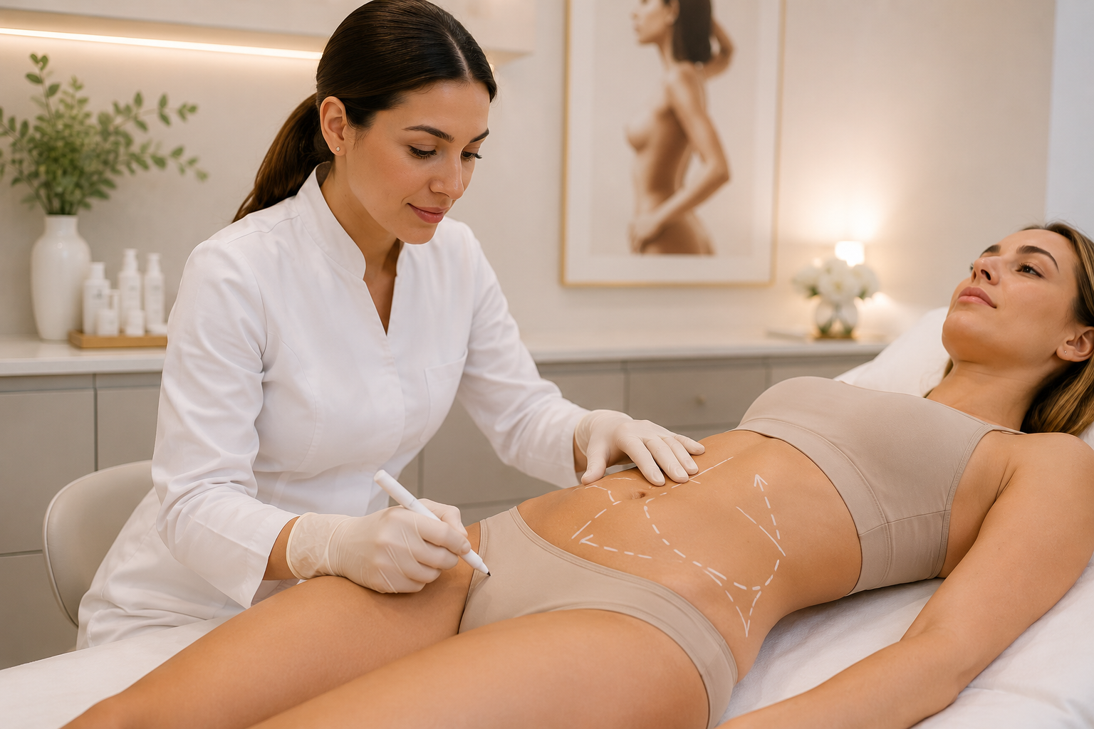 Miljöbild från uppdrag inom Endotight hos Devita Medical Beauty Care AB